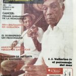 Ñangote Pérez fue la imagen de la portada junto a Rafael Cedeño con el violín. Portada de revista Edad Dorada, año 1 Nº 4 septiembre de 1992 (Revista mensual de orientación y apoyo a jubilados- pensionados y tercera edad) Fotografía de la portada por Alfonso Gómez M.